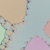 Shattered Light thumbnail: pastel ink washes bleeding at their borders.