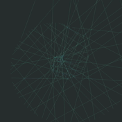 String Weave thumbnail: faint teal threads spiraling on near-black.